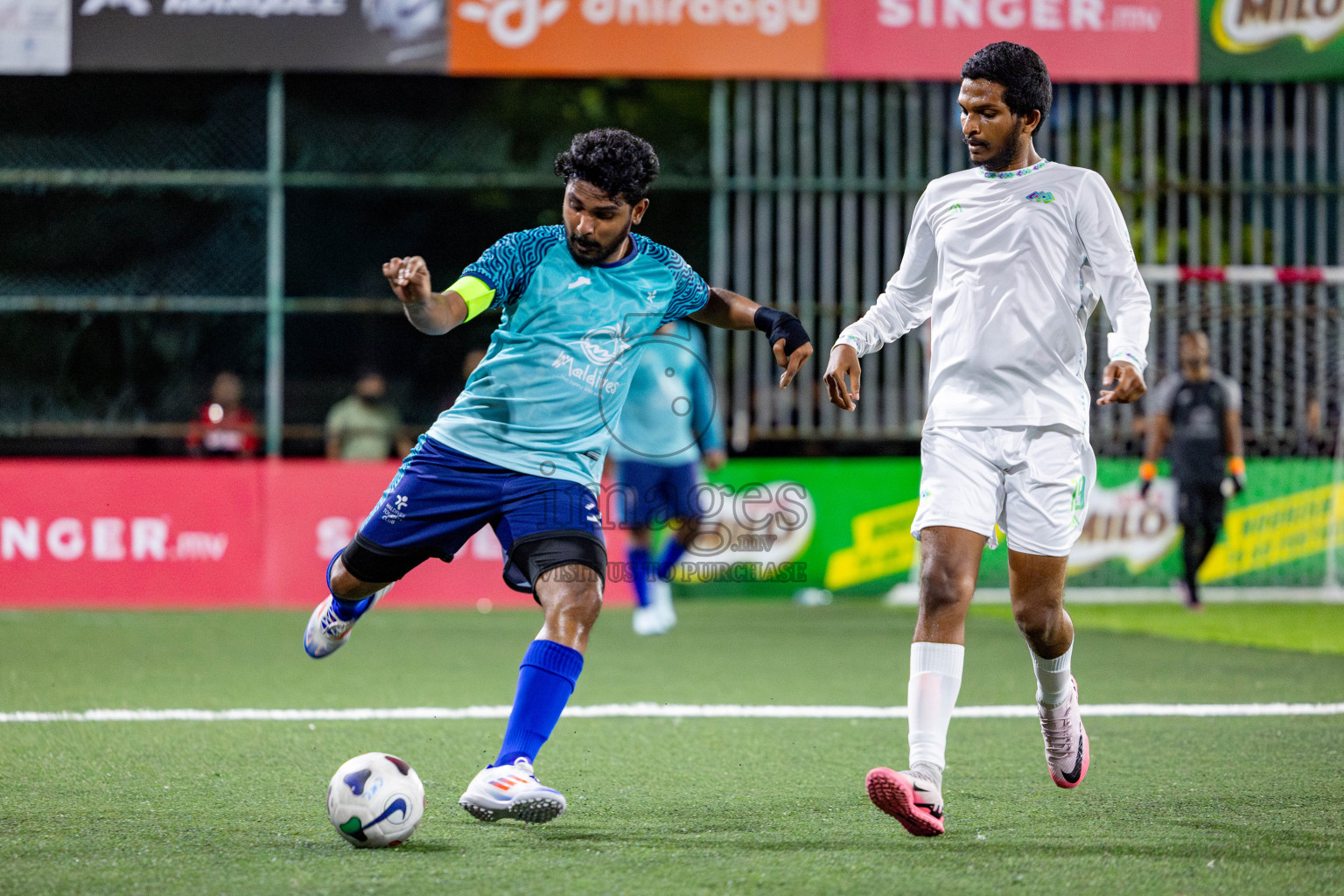 TOURISM CLUB vs MALE CITY COUNCIL in Club Maldives Classic 2024 held in Rehendi Futsal Ground, Hulhumale', Maldives on Wednesday, 4th September 2024. Photos: Nausham Waheed / images.mv