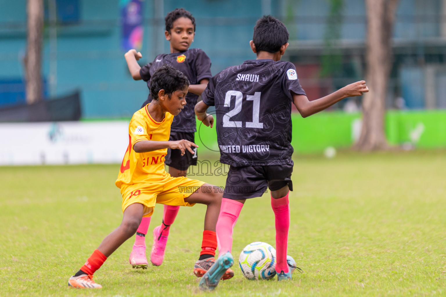 United Victory vs Victory Sports Club  (U12) in Day 5 of Dhivehi Youth League 2024 held at Henveiru Stadium on Friday 29th November 2024. Photos: Shuu Abdul Sattar/ Images.mv