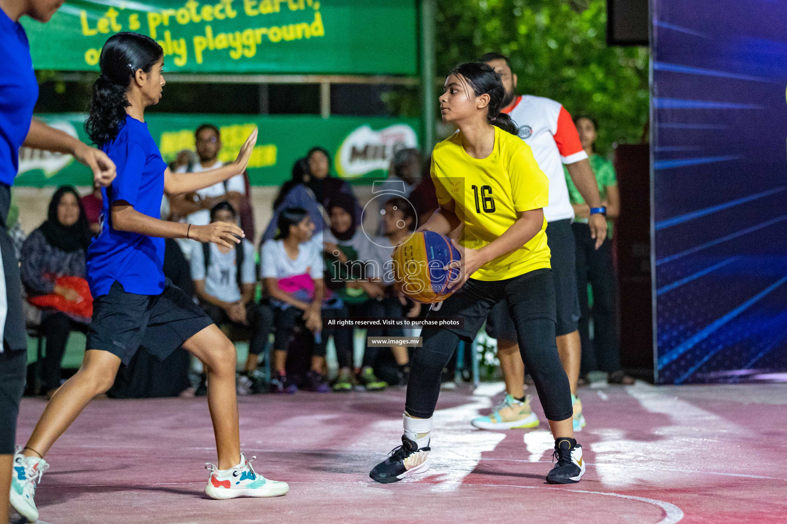 Day3 of Slamdunk by Sosal on 14th April 2023 held in Male'. Photos: Nausham waheed /images.mv