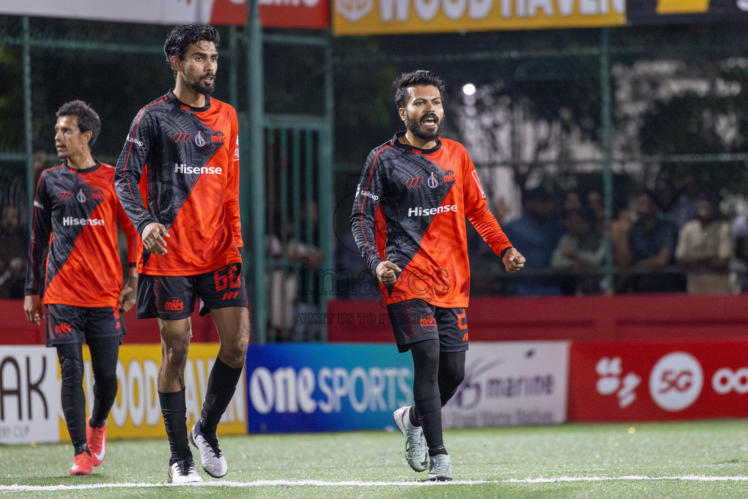 Kuda Huvadhoo vs Mulak in zone round on Day 29 of Golden Futsal Challenge 2025 was held on Sunday , 2nd February 2025, in Hulhumale', Maldives. Photos: Shuu Abdul Sattar / images.mv