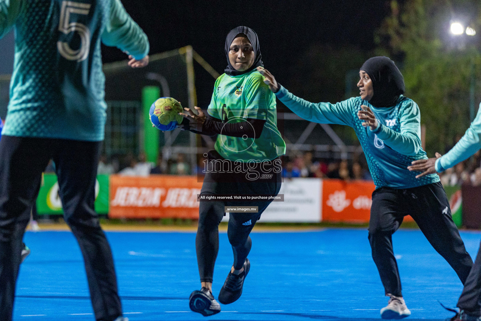 2nd Division Final of 7th Inter-Office/Company Handball Tournament 2023, held in Handball ground, Male', Maldives on Monday, 25th October 2023 Photos: Nausham Waheed/ Images.mv