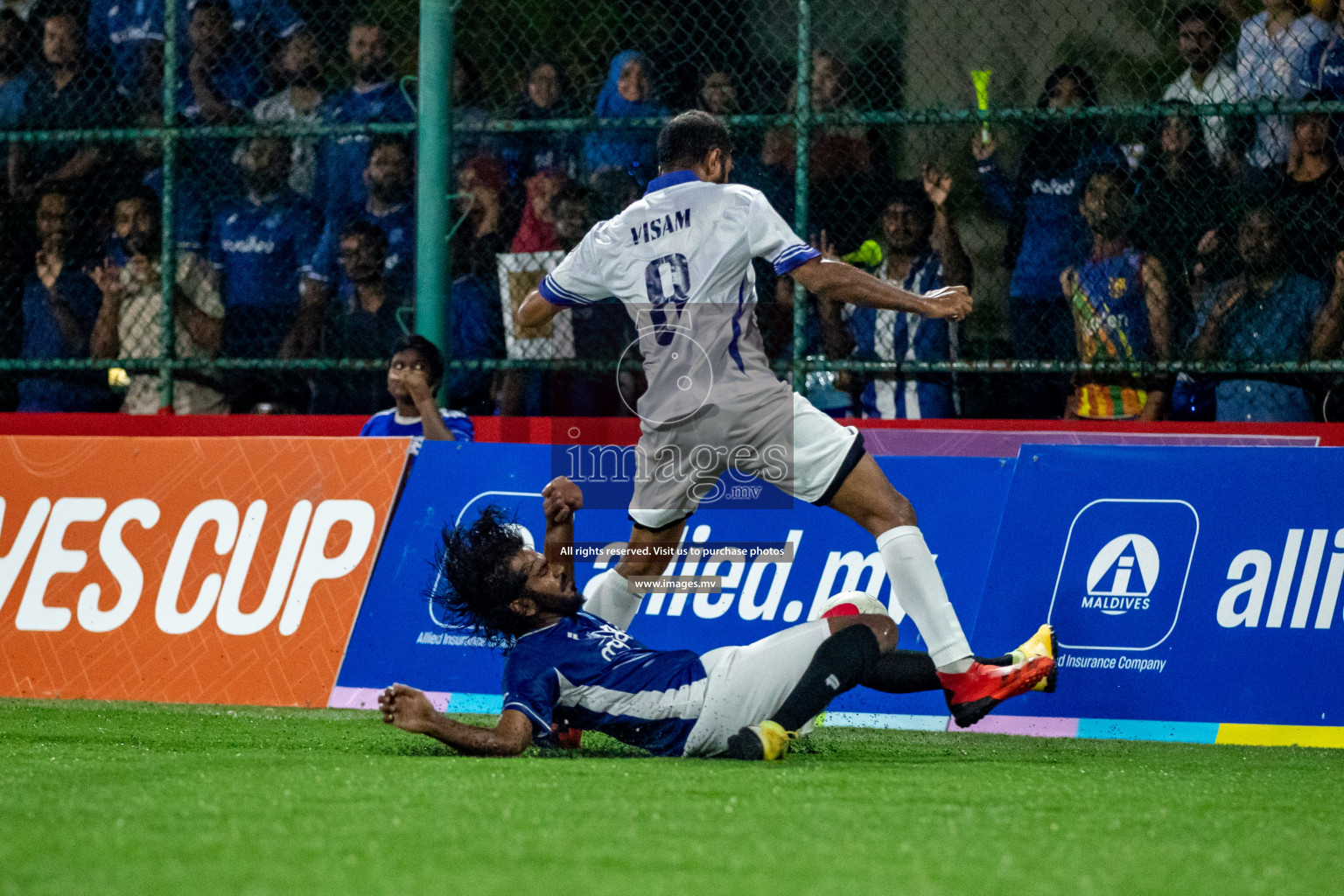 Club Immigration vs Team Allied in Club Maldives Cup 2022 was held in Hulhumale', Maldives on Thursday, 20th October 2022. Photos: Hassan Simah/ images.mv