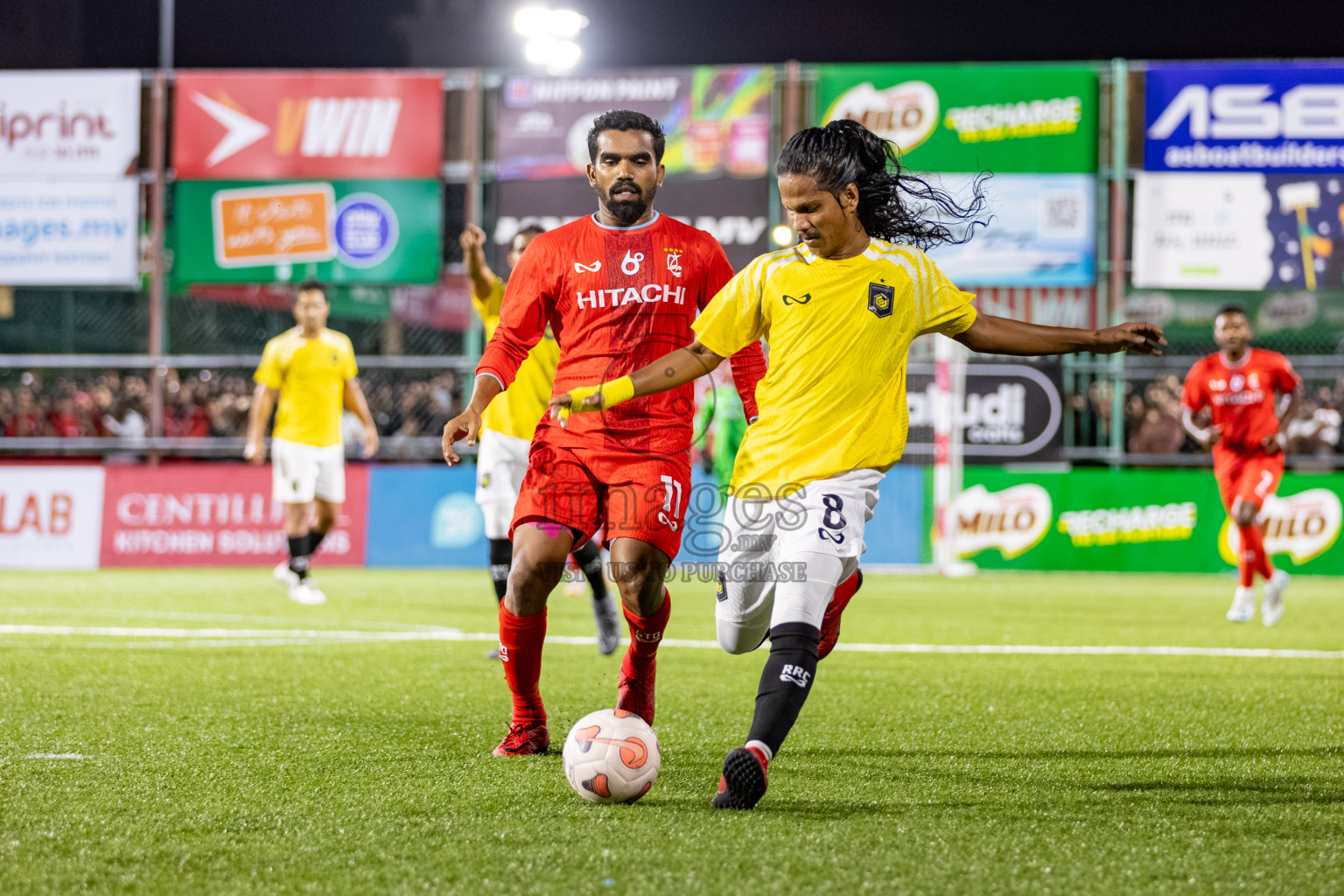 RRC vs STO RC in the Finals of Club Maldives Cup 2025 was held in Rehendhi Futsal Ground, Hulhumale', Maldives on Saturday, 25th October 2025. 
Photos: Hassan Simah / images.mv