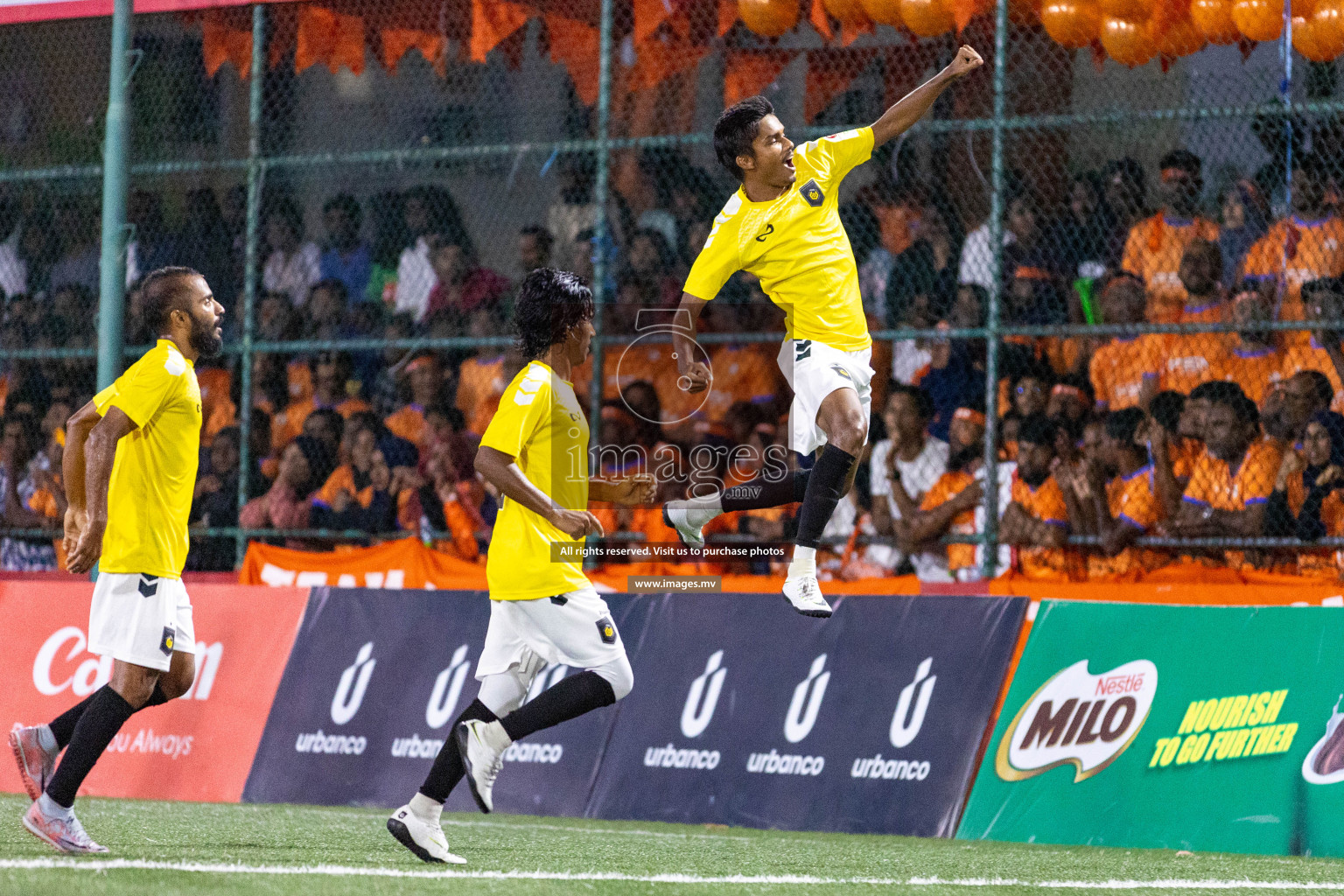 RRC vs Team FSM in Semi Final of Club Maldives Cup 2023 held in Hulhumale, Maldives, on Wednesday, 16th August 2023 Photos: Nausham Waheed / images.mv