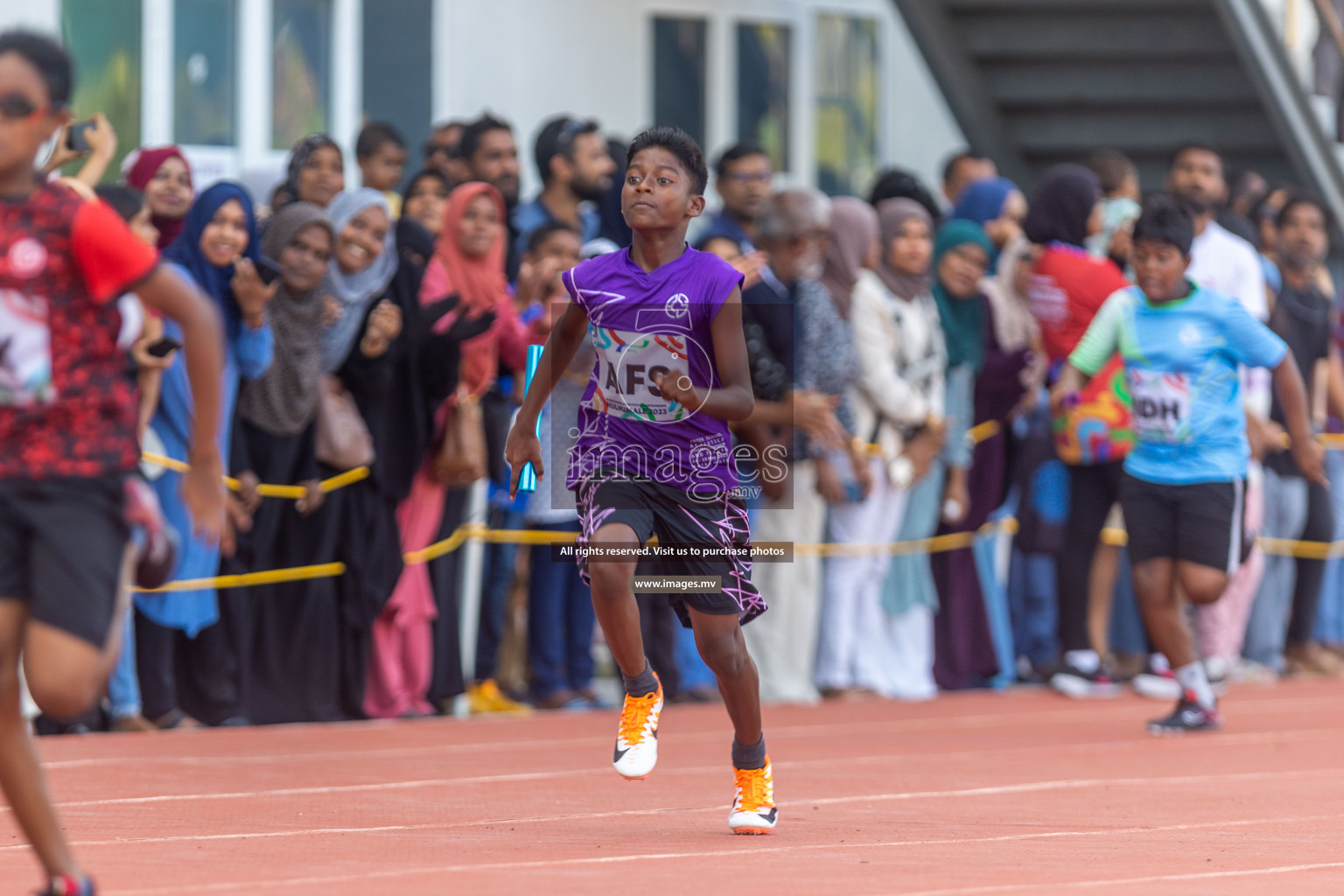 Final Day of Inter School Athletics Championship 2023 was held in Hulhumale' Running Track at Hulhumale', Maldives on Friday, 19th May 2023. Photos: Ismail Thoriq / images.mv