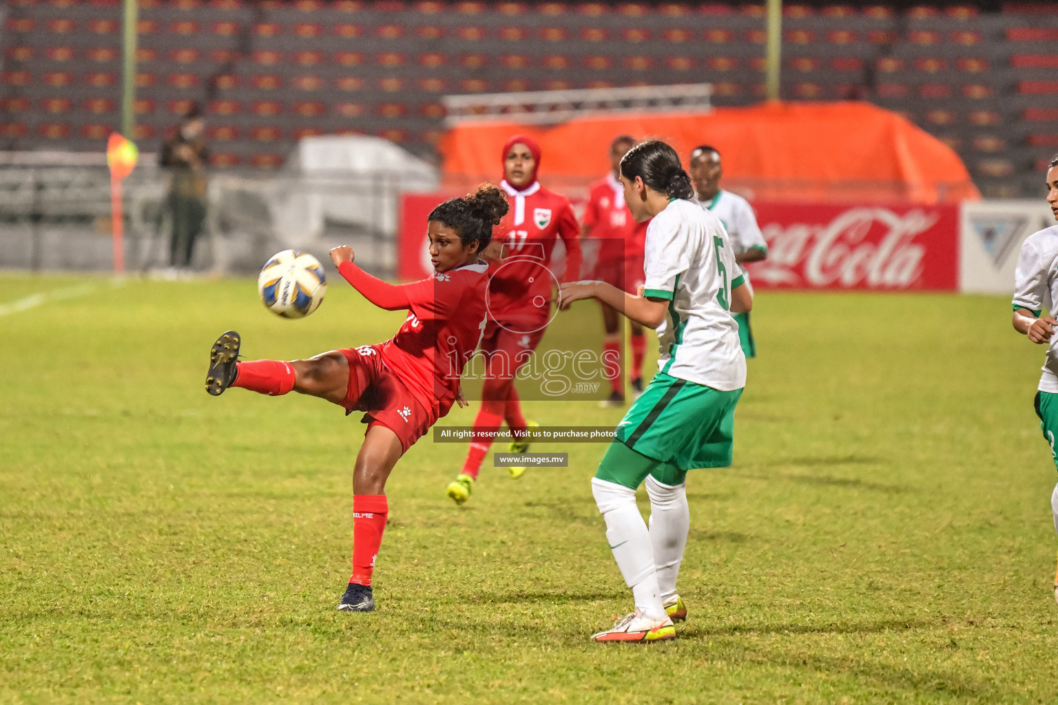 Women's International Friendly Maldives VS Saudi Arabia photos by Nausham Waheed