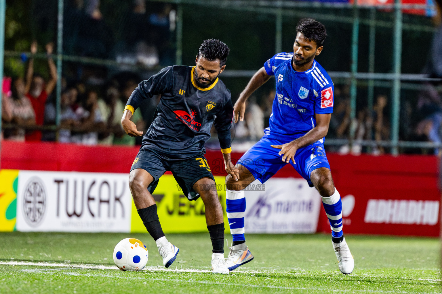 ADh Mandhoo vs AA Mathiveri in zone round Day 30 of Golden Futsal Challenge 2025 was held on Monday , 3rd February 2025, in Hulhumale', Maldives. Photos: Nausham Waheed / images.mv