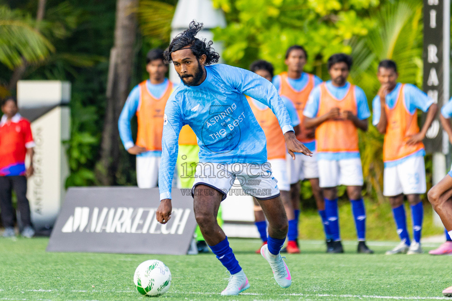BANDOS Maldives vs SUMMER ISLAND RESORTS in Resort League 2025 (North Male Zone) day 3 was held on Friday, 5th September 2025 in One And Only Reethi Rah Maldives Resort, Photos: Areef Adam / images.mv