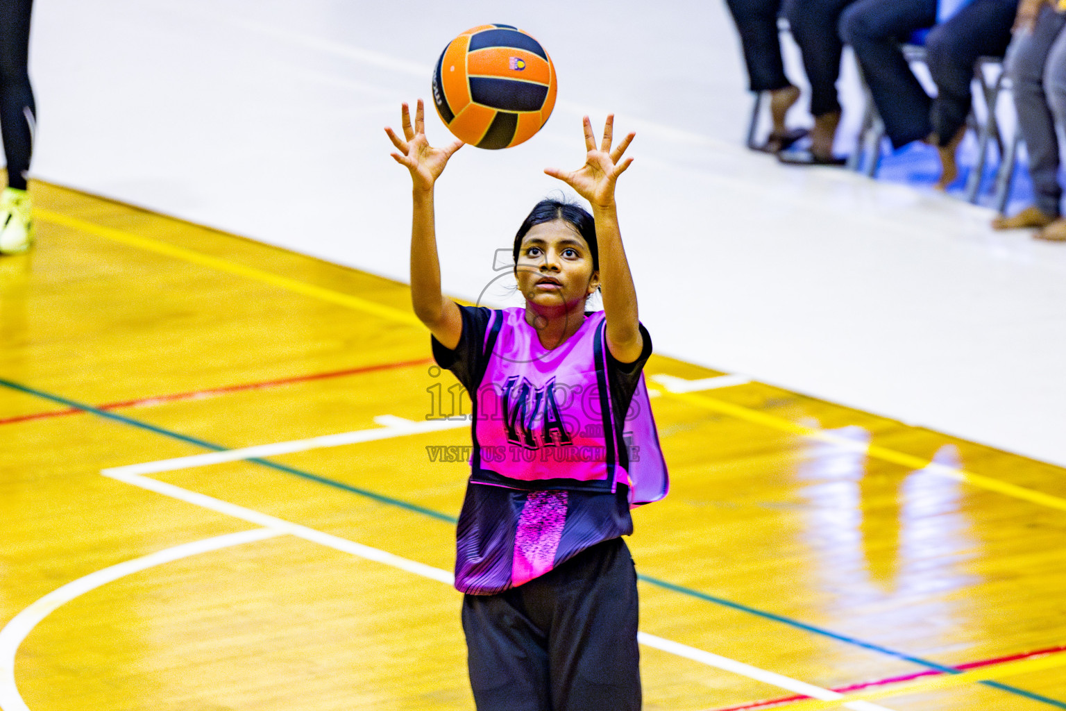 Day 2 of 21st National Netball Tournament was held in Social Canter at Male', Maldives on Thursday, 10th May 2024. Photos: Nausham Waheed / images.mv