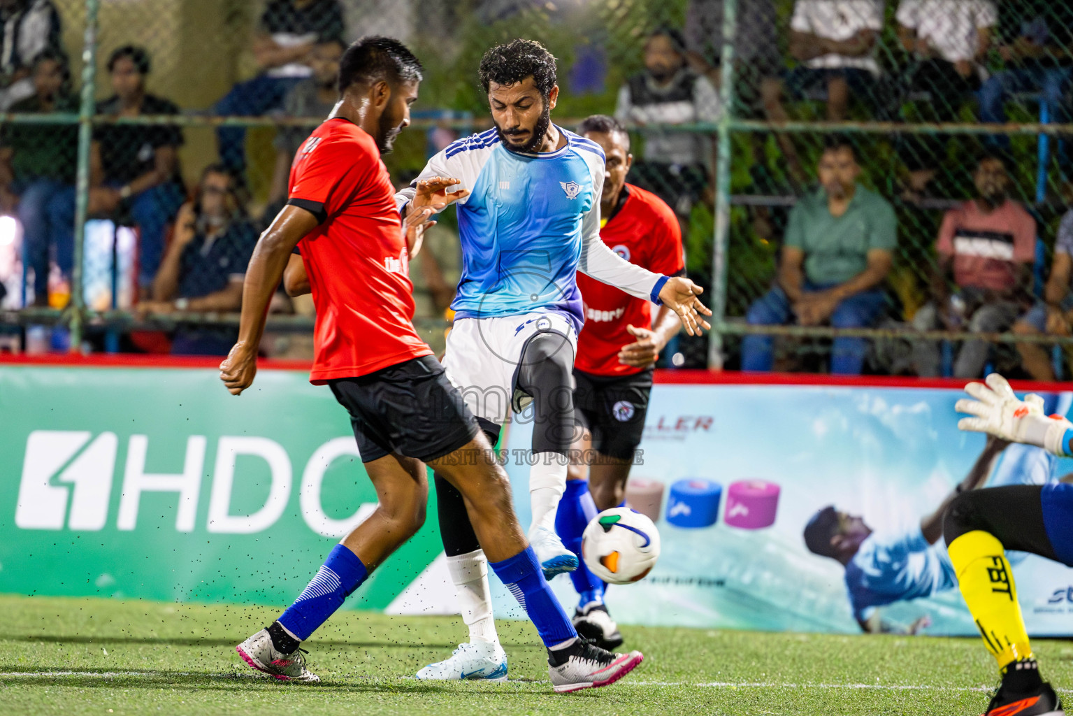 AVSEC vs POLICE in Club Maldives Cup 2024 held in Rehendi Futsal Ground, Hulhumale', Maldives on Tuesday, 24th September 2024. Photos: Shuu/ images.mv