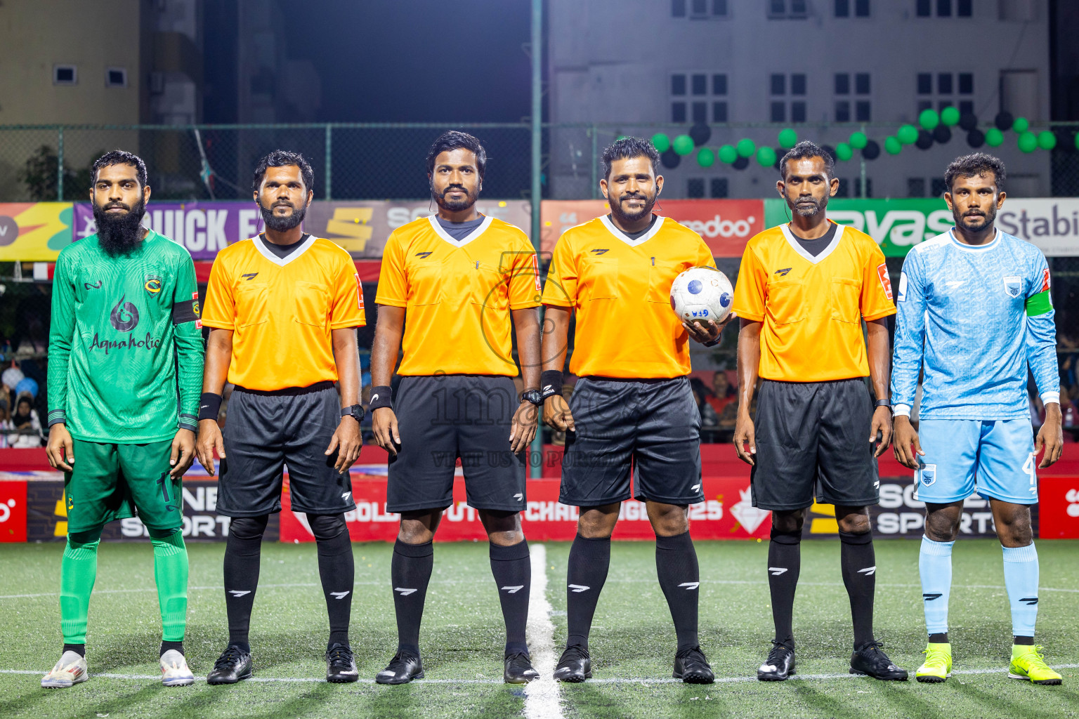 HA Dhidhdhoo vs HA Vashafaru in Haa Alif Atoll Finals Day 28 of Golden Futsal Challenge 2025 was held on Saturday , 1st February 2025, in Hulhumale', Maldives. Photos: Nausham Waheed / images.mv