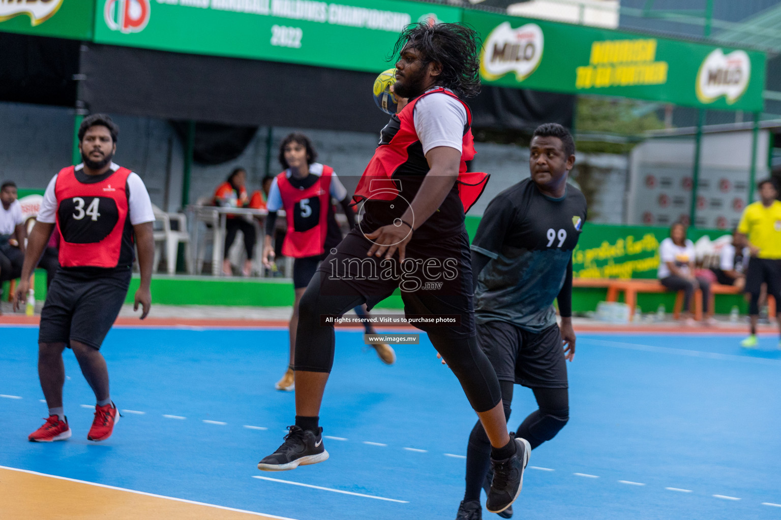 Milo 5th Handball Maldives Championship 2022 Day 9 Milo held in Male', Maldives on 24nd June 2022 Photos By: Hassan Simah /images.mv