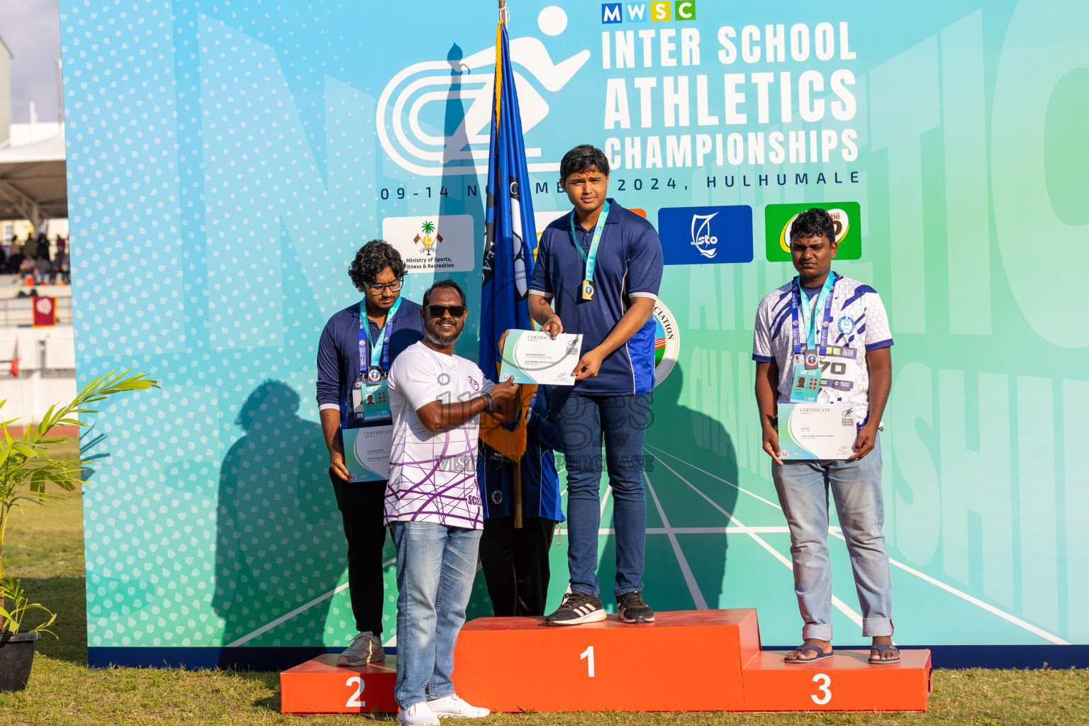 MWSC Interschool Athletics Championships 2024 - Day 3
Day 3 of MWSC Interschool Athletics Championships 2024 held in Hulhumale Running Track, Hulhumale, Maldives on Monday, 11th November 2024. Photos by: Ismail Thoriq / Images.mv