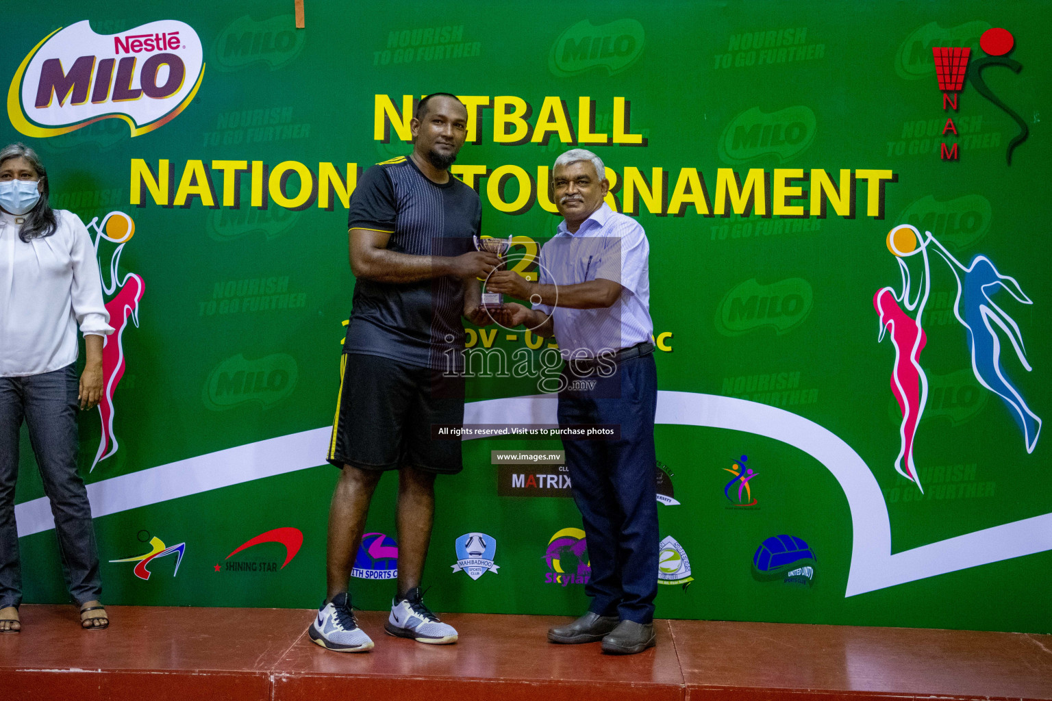 Kulhudhuffushi Youth & R.C vs Club Matrix in the Finals of Milo National Netball Tournament 2021 held on 4th December 2021 in Male', Maldives Photos: Ismail Thoriq, Maanish / images.mv