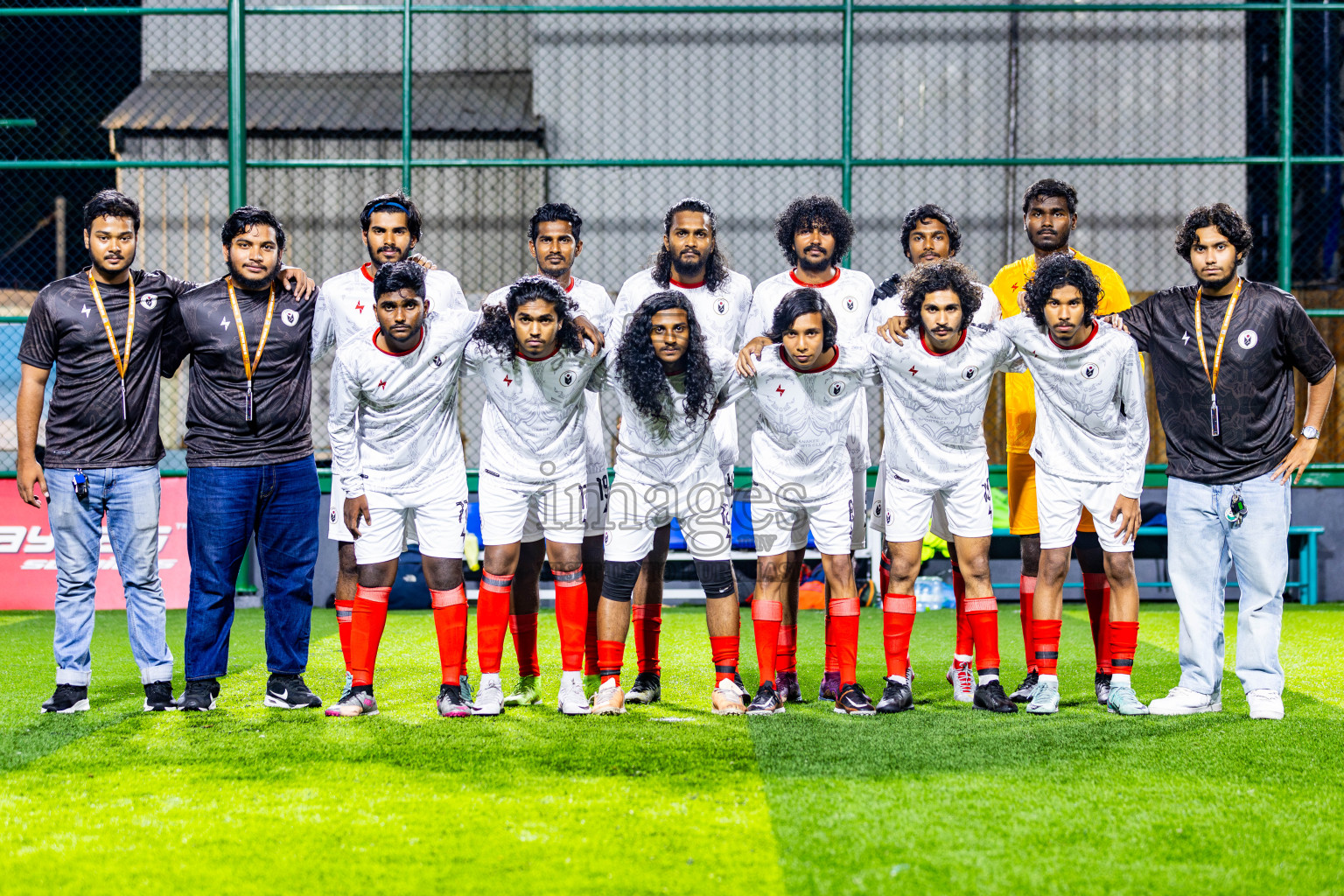 Xephyrs vs Anakee SC in Day 3 of BG Futsal Challenge 2024 was held on Thursday, 14th March 2024, in Male', Maldives Photos: Nausham Waheed / images.mv