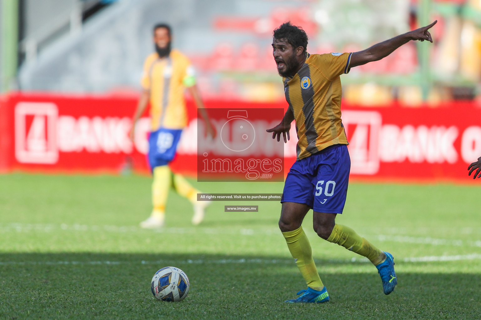 Club Valencia vs Da Grande SC in Dhiraagu Dhivehi Premier League 2020-21 on 16January 2021 held in Male', Maldives