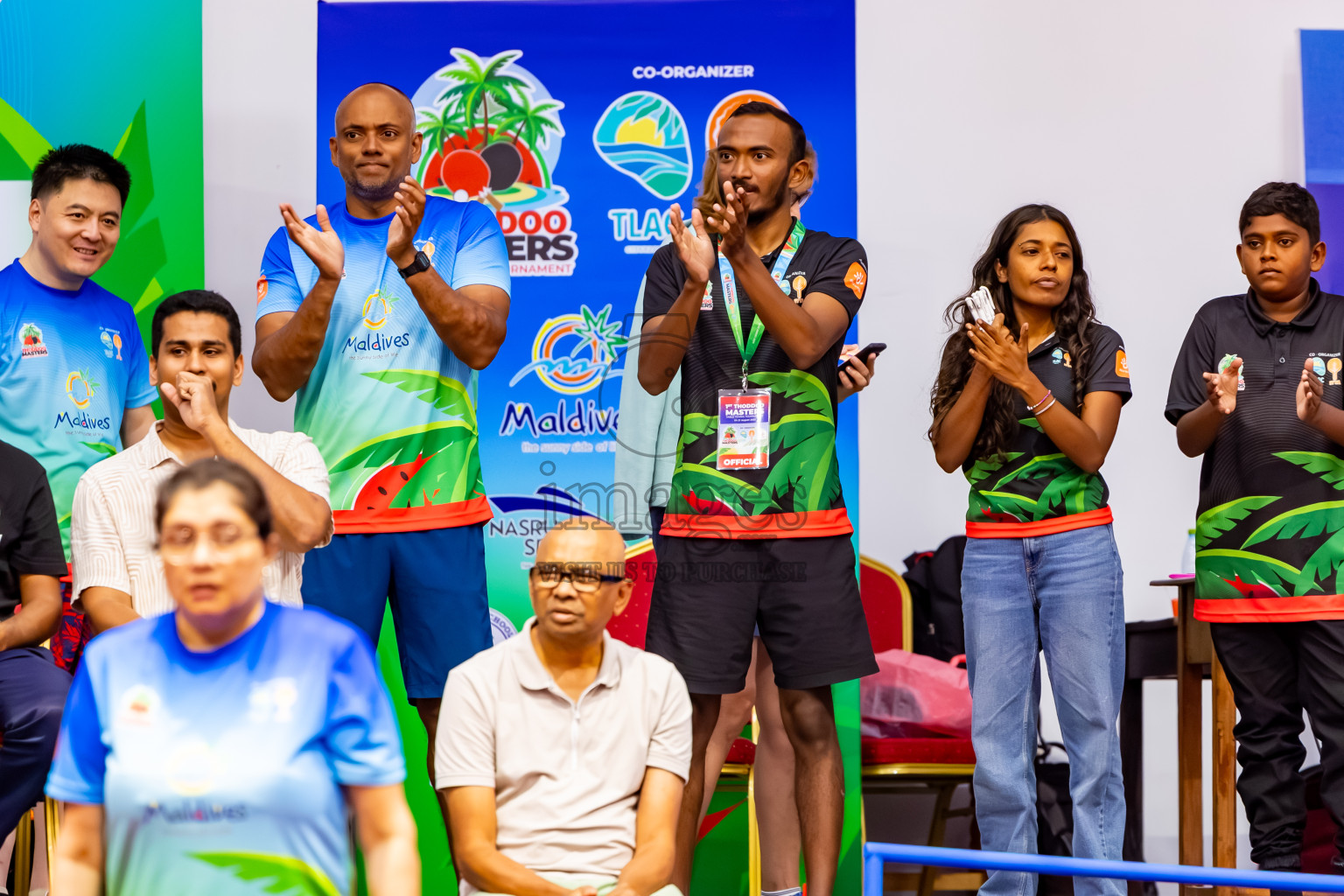 Day 3 of 1st Thoddoo Masters Table Tennis Tournament was held on Saturday, 23rd August 2025 in AA Thoddoo, Maldives. Photos: Nausham Waheed / images.mv