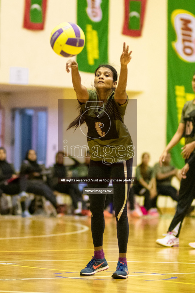 Green Streets vs Mahibadhoo Sports Club in the Semi Finals of Milo National Netball Tournament 2021 held on 3 December 2021 in Male', Maldives, Photos by Maanish