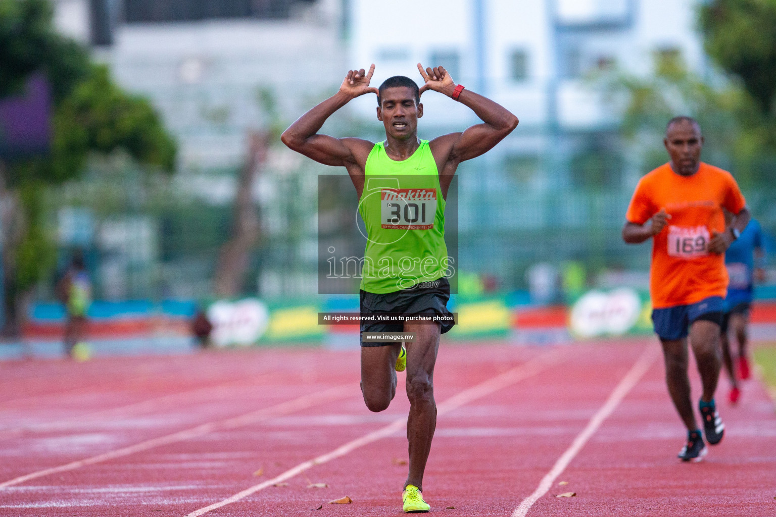 Day 1 from 30th National Athletics Championship 2021 held from 18 - 20 November 2021 in Ekuveni Synthetic Track