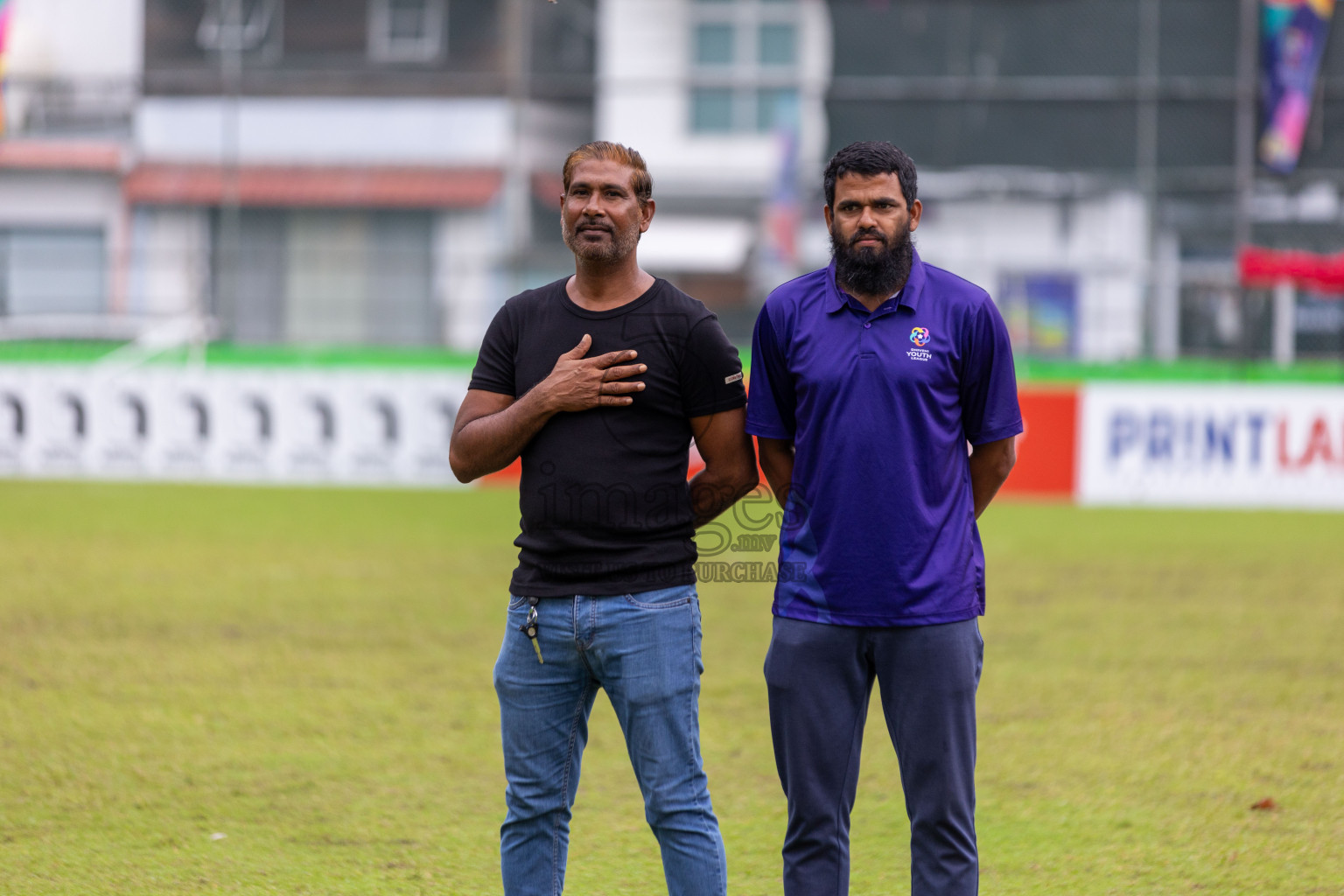 Eagles vs Hurriya in day 6 of Dhivehi Youth League 2024 held at Henveiru Stadium on Saturday 30th November 2024. Photos: Shuu Abdul Sattar/ Images.mv