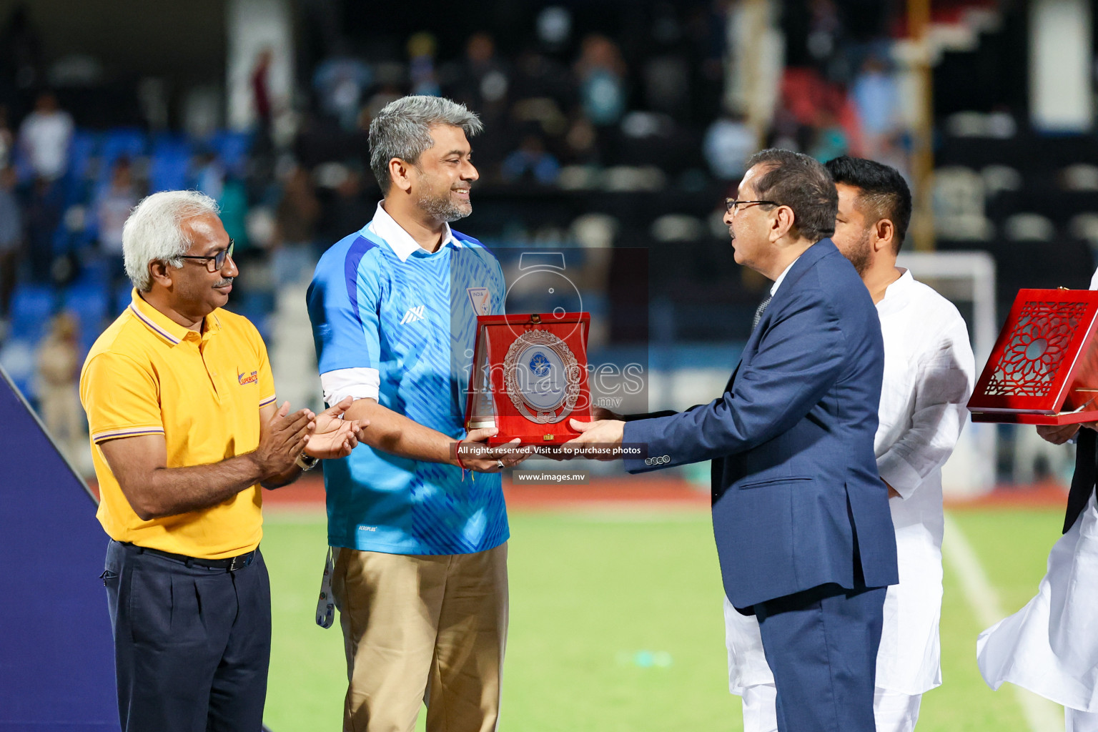 Kuwait vs India in the Final of SAFF Championship 2023 held in Sree Kanteerava Stadium, Bengaluru, India, on Tuesday, 4th July 2023. Photos: Nausham Waheed / images.mv