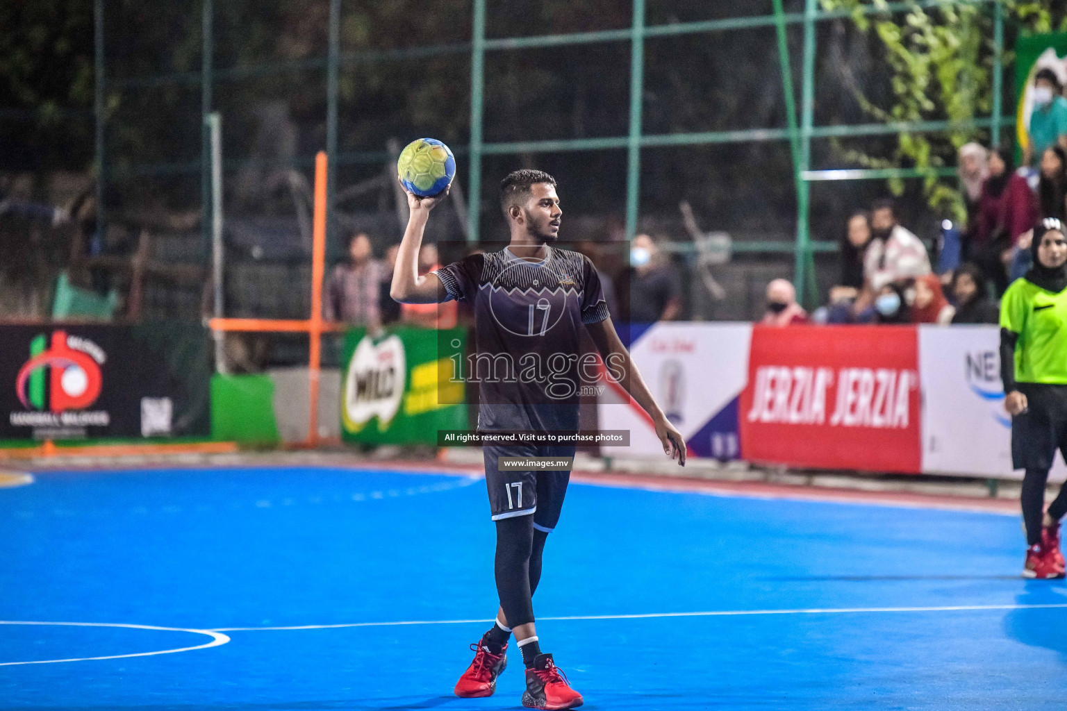 Day 12 of Milo 6th Inter Office Handball Tournament 2022 - Photos by Nausham Waheed