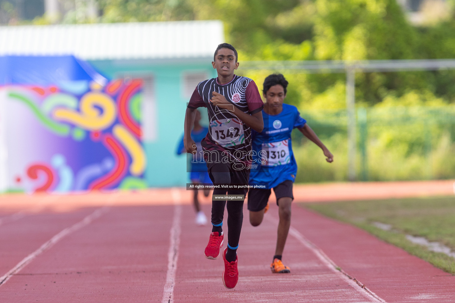 Day two of Inter School Athletics Championship 2023 was held at Hulhumale' Running Track at Hulhumale', Maldives on Sunday, 15th May 2023. Photos: Shuu/ Images.mv