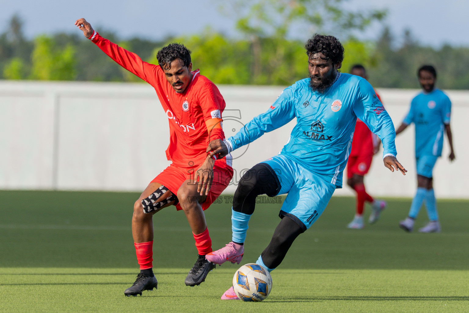 Semi Finals Match 01 Irumathi FC VS CC Sports Club in Day 7 of Eydhafushi Cup 2025 held in Eydhafushi Football Stadium at B. Eydhafushi, Maldives on Friday, 12th September 2025. Photos: Arif Rasheed / images.mv