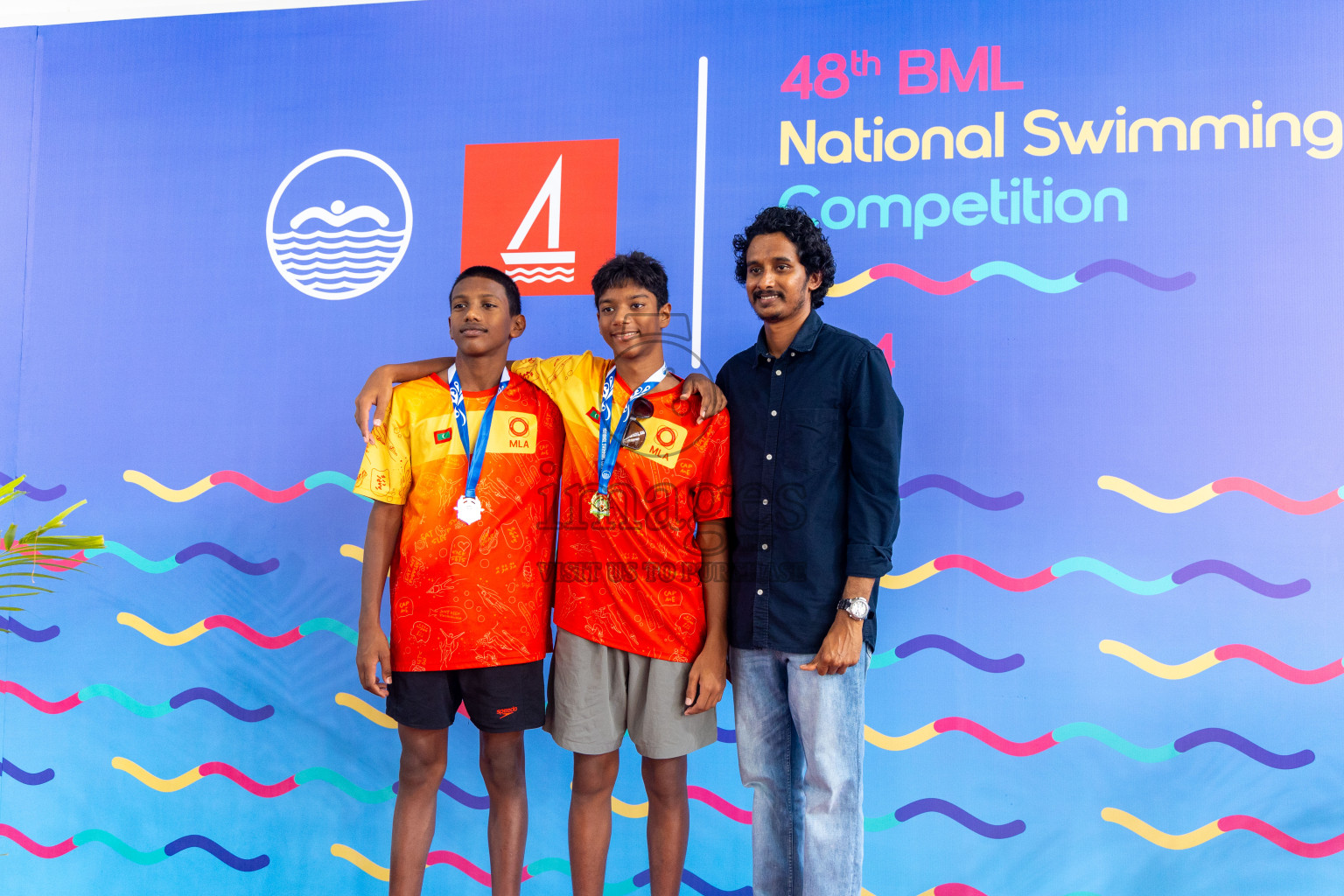 Day 7 of National Swimming Competition 2024 held in Hulhumale', Maldives on Thursday, 19th December 2024.
Photos: Ismail Thoriq / images.mv