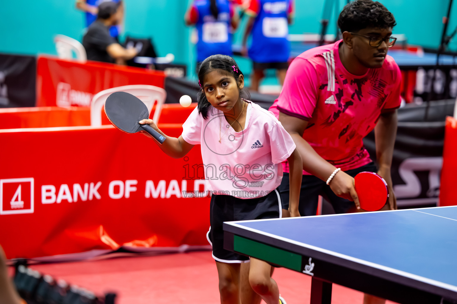 Day 1 of BML 63rd National Table Tennis Tournament 2025 was held on Monday, 25th August 2025 in Male' TT Hall, Male', Maldives. Photos: Nausham Waheed / images.mv