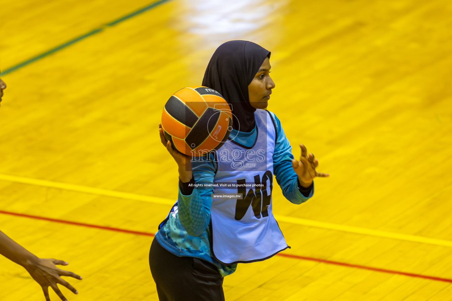 Day3 of 24th Interschool Netball Tournament 2023 was held in Social Center, Male', Maldives on 29th October 2023. Photos: Nausham Waheed, Mohamed Mahfooz Moosa / images.mv