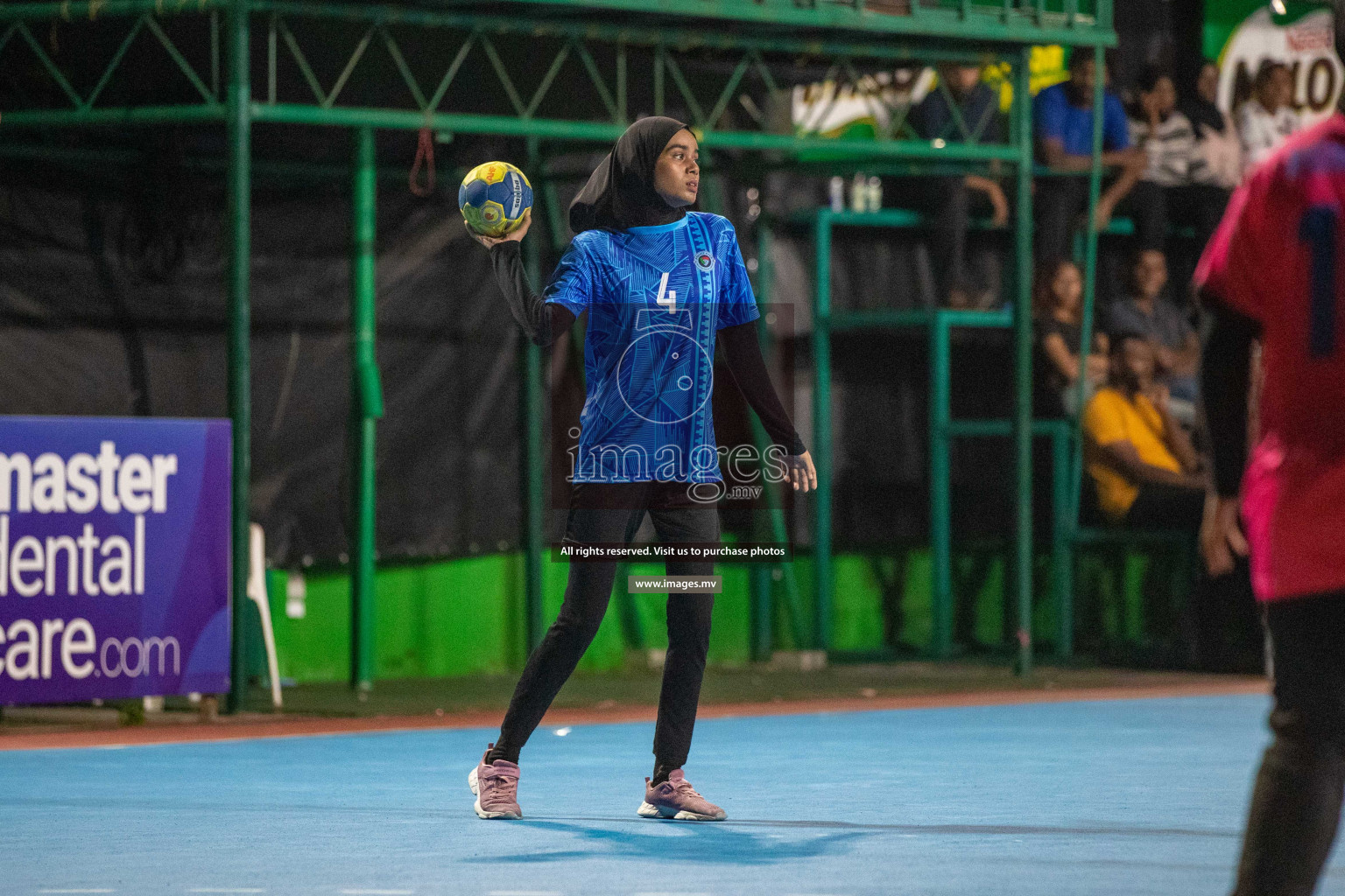 Day 8 of 6th MILO Handball Maldives Championship 2023, held in Handball ground, Male', Maldives on 27th May 2023 Photos: Nausham Waheed/ Images.mv