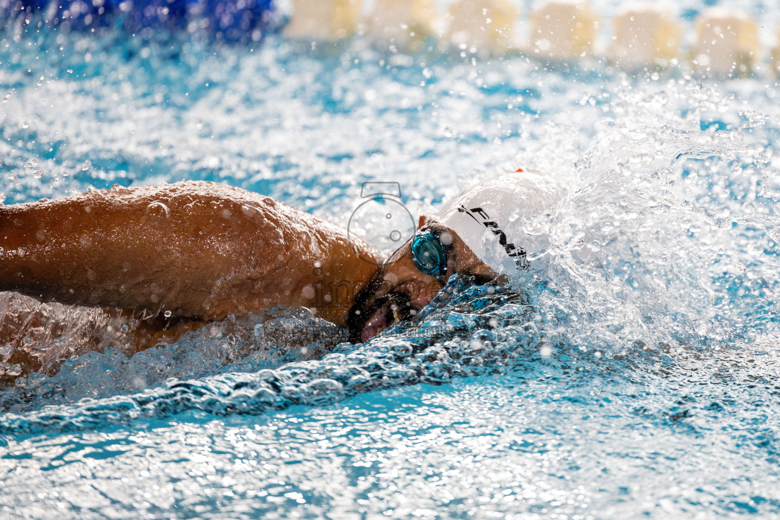 Day 4 of National Swimming Championship 2024 held in Hulhumale', Maldives on Monday, 16th December 2024. 
Photos: Hassan Simah / images.mv