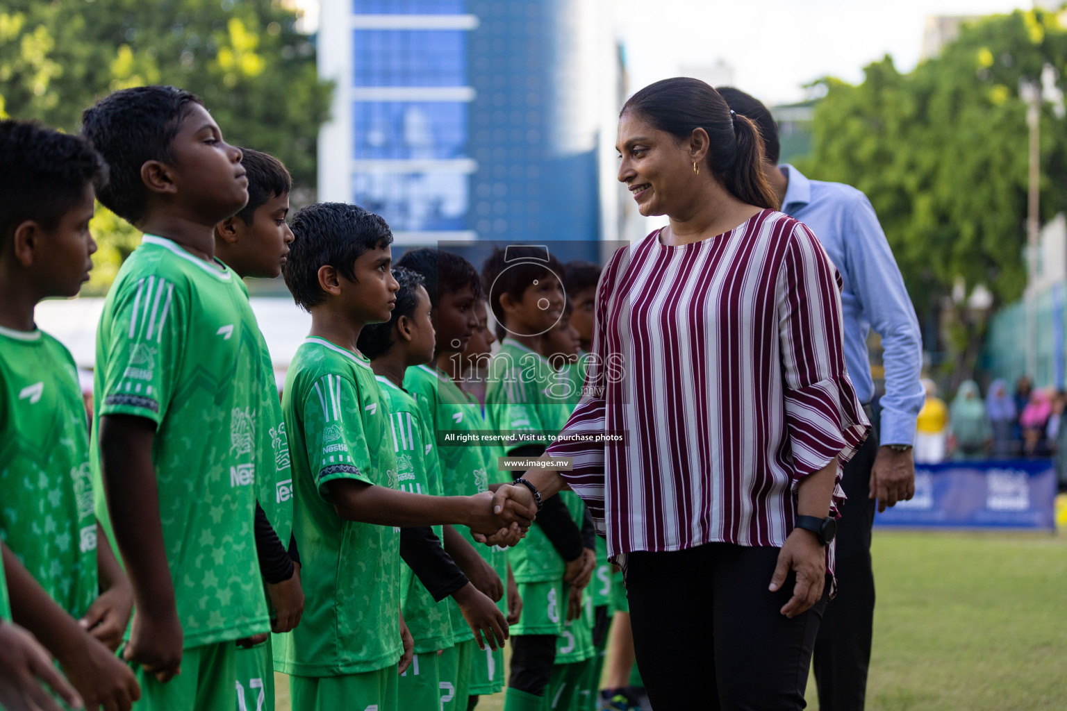 Nestle Kids Football Fiesta 2023 - Day 4
Day 4 of Nestle Kids Football Fiesta, held in Henveyru Football Stadium, Male', Maldives on Saturday, 14th October 2023 Photos: Nausham Waheed / images.mv