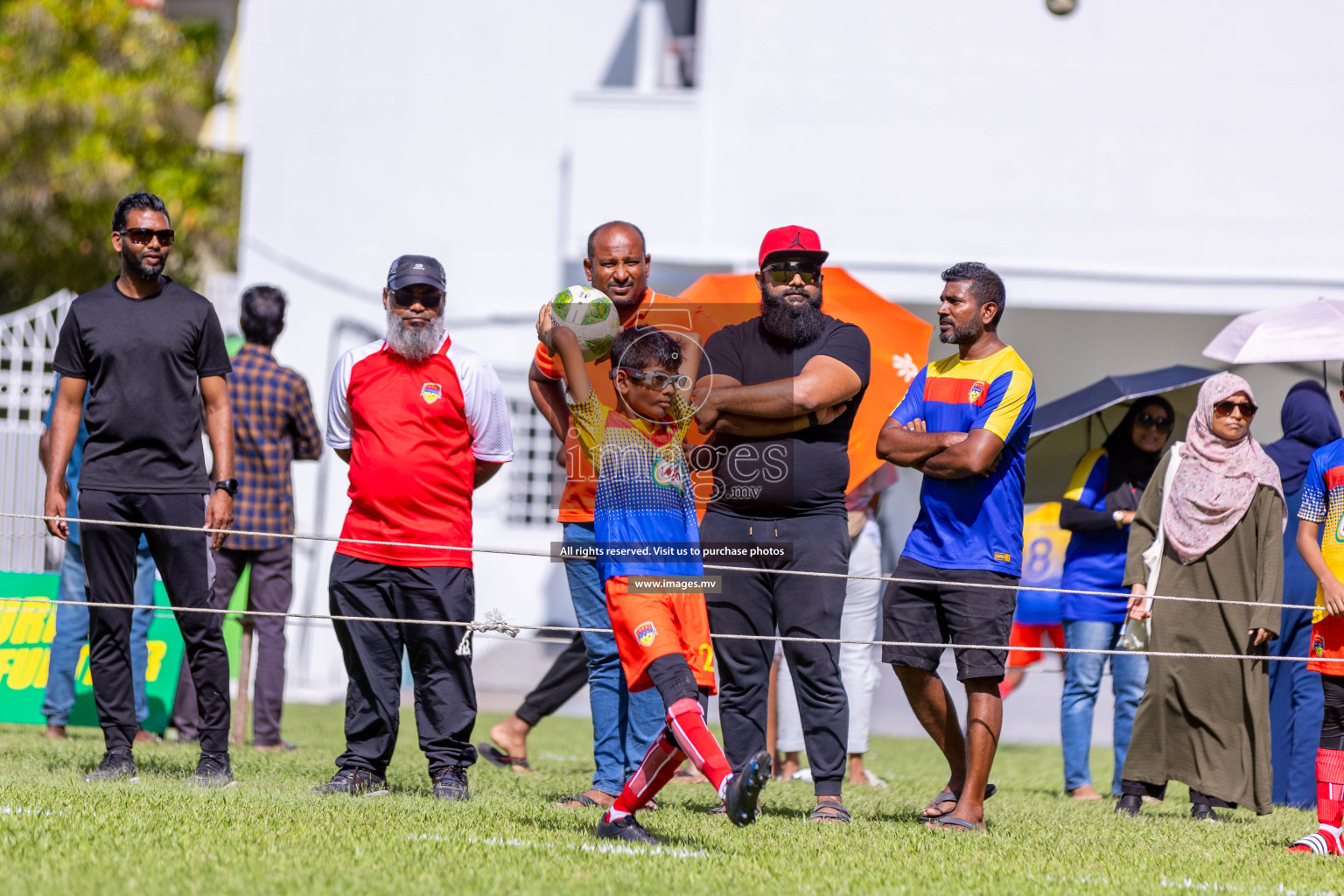 Day 1 of MILO Academy Championship 2023 (U12) was held in Henveiru Football Grounds, Male', Maldives, on Friday, 18th August 2023. 
Photos: Ismail Thoriq / images.mv