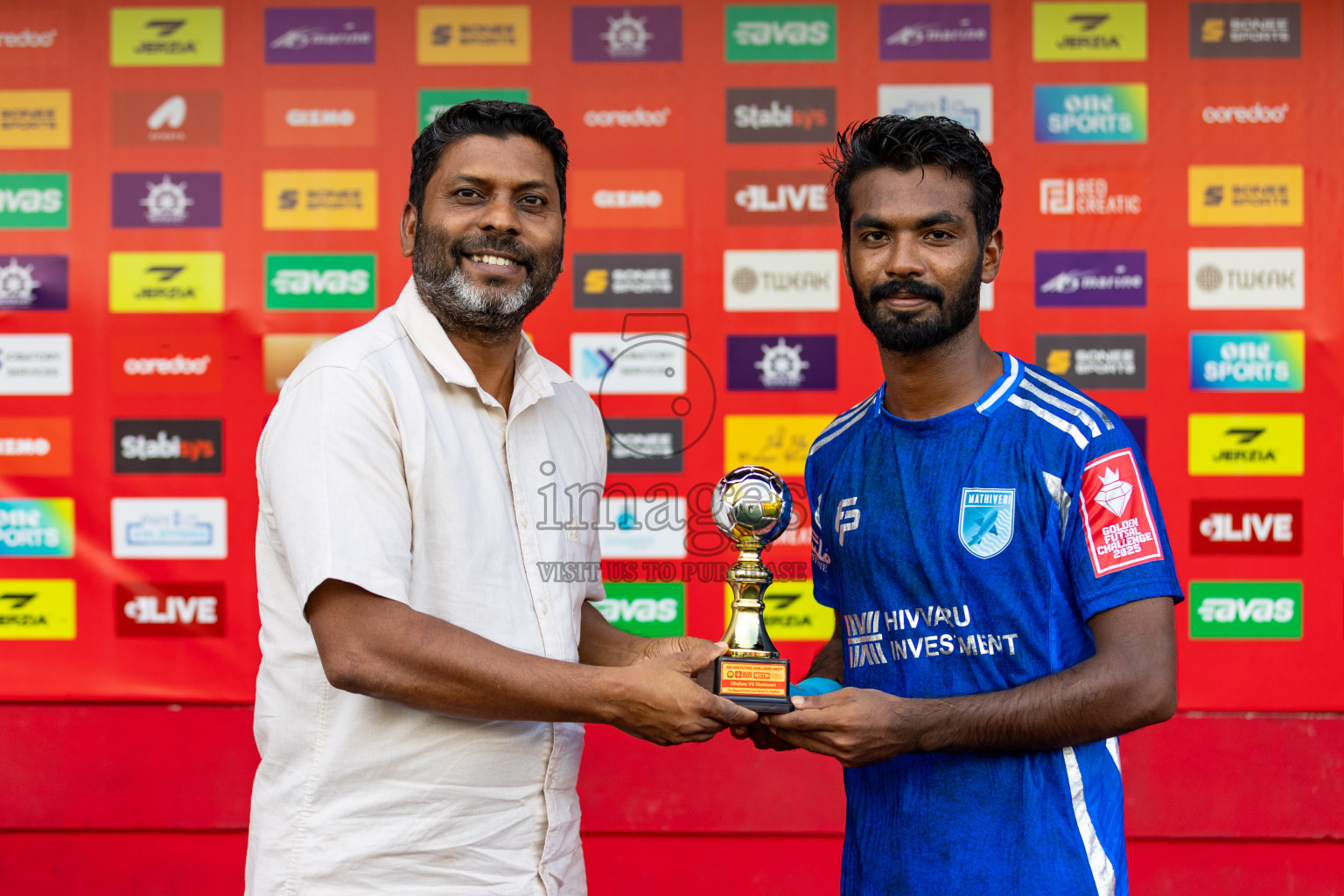 AA. Ukulhas VS AA. Mathiveri in Day 7 of Golden Futsal Challenge 2025 was held on Saturday, 11th January 2025, in Hulhumale', Maldives 
Photos: Hassan Simah / images.mv