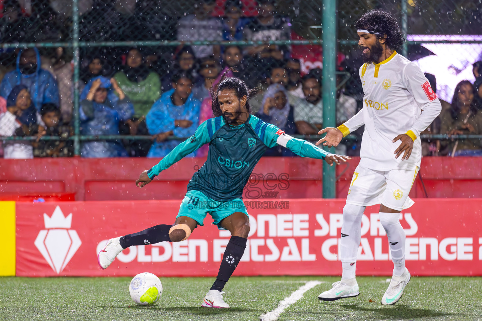 GDh Vaadhoo vs Dhandimagu on Day 31 of Golden Futsal Challenge 2024, held on Friday, 16th February 2024 in Hulhumale', Maldives 
Photos: Ismail Thoriq / images.mv