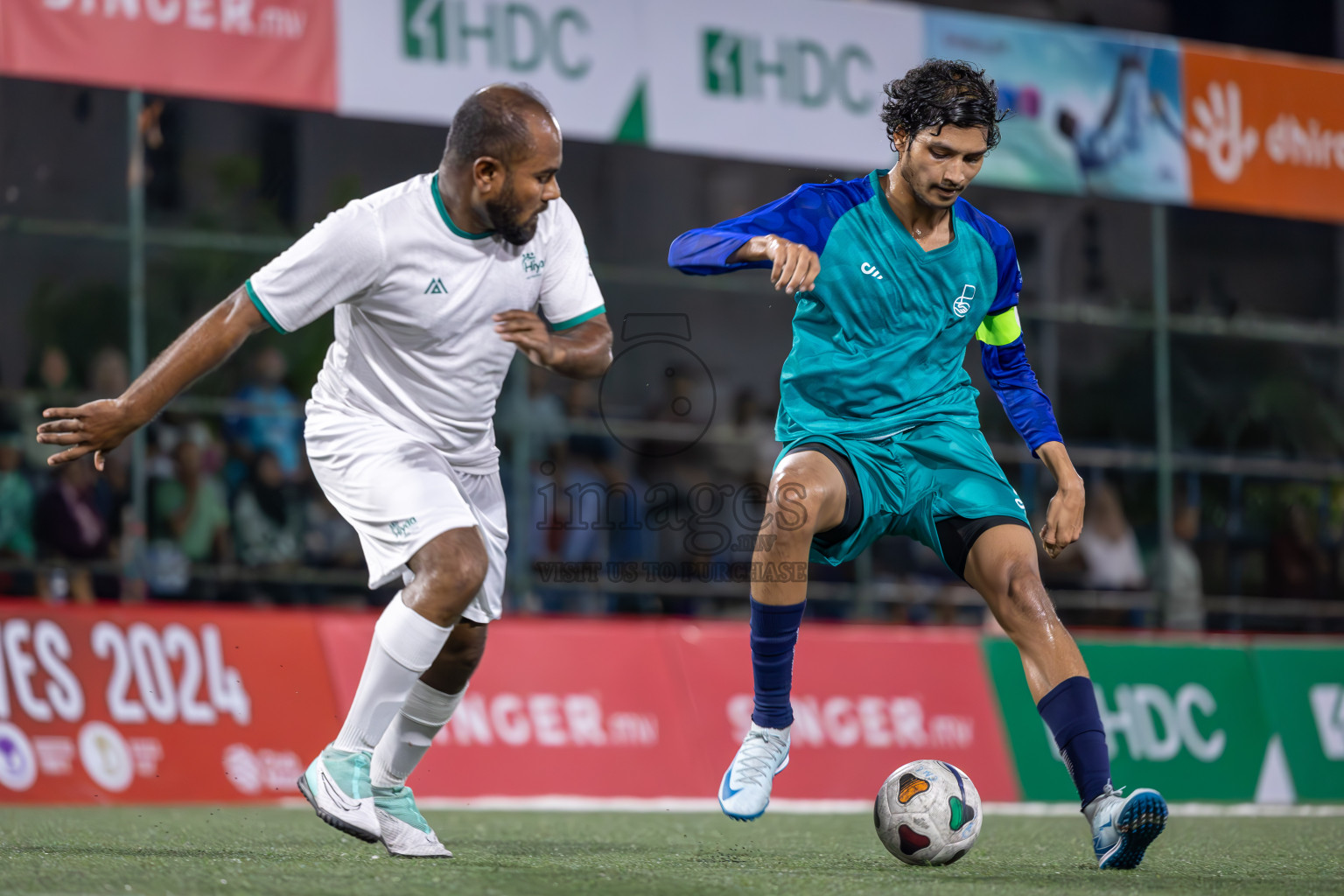 PO SC vs Hiyaa Club in Club Maldives Classic 2024 held in Rehendi Futsal Ground, Hulhumale', Maldives on Tuesday, 10th September 2024.
Photos: Ismail Thoriq / images.mv