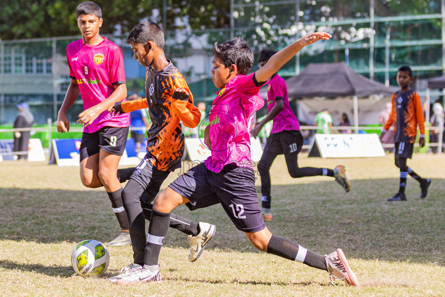 Day 1 of Kids7s Weekend 2025 was held on Friday, 23rd August 2025 in  Henveyru Stadium, Male', Maldives. 
Photos: Areef Adam / images.mv