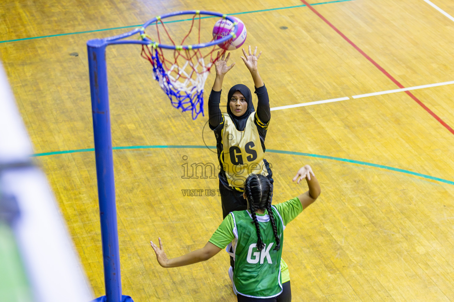Day 14 of 26th Inter-School Netball Tournament 2025 was held in Social Center Indoor Hall on Tuesday, 4th November 2025. Photos: Areef Adam / images.mv