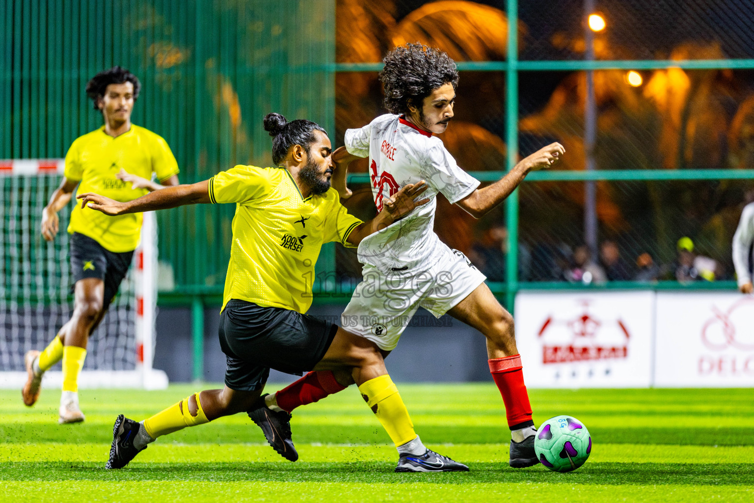 Xephyrs vs Anakee SC in Day 3 of BG Futsal Challenge 2024 was held on Thursday, 14th March 2024, in Male', Maldives Photos: Nausham Waheed / images.mv