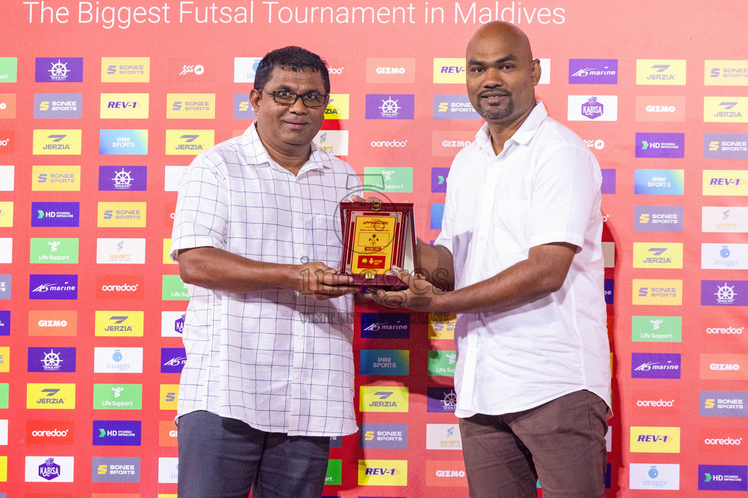 B Eydhafushi vs L Gan in the Final of Golden Futsal Challenge 2024 was held on Thursday, 7th March 2024, in Hulhumale', Maldives 
Photos: Ismail Thoriq / images.mv