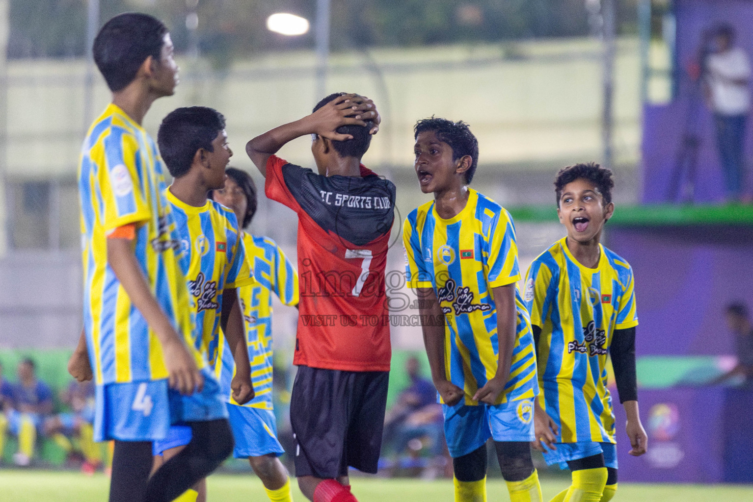 TC vs Valencia  (U12) in Day 5 of Dhivehi Youth League 2024 held at Henveiru Stadium on Friday 29th November 2024. Photos: Shuu Abdul Sattar/ Images.mv