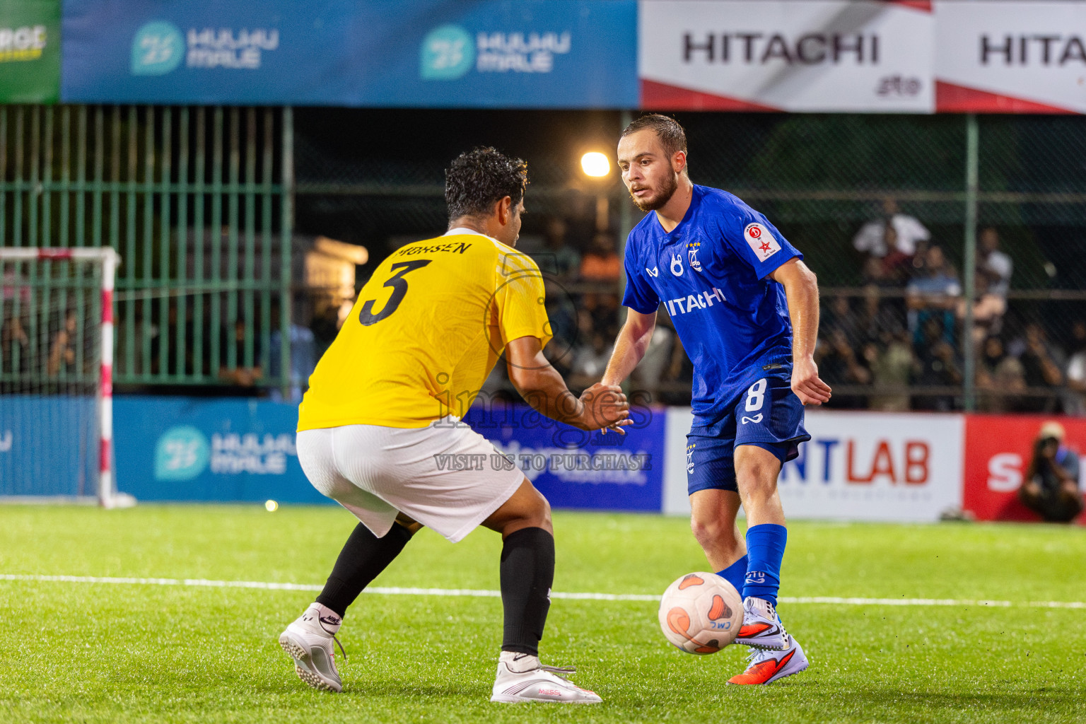 Road Recreation Club (RRC) vs STO RC in Day 1 of Club Maldives Cup 2025 was held in Rehendi Futsal Ground, Hulhumale', Maldives on Sunday, 28th September 2025. Photos: Ismail Thoriq / images.mv