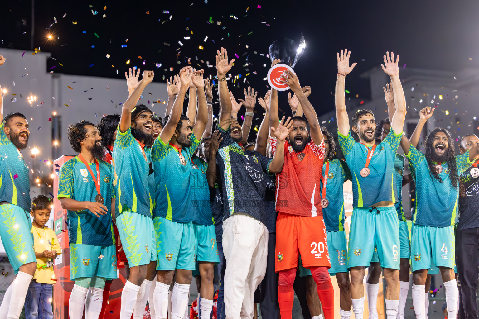 WAMCO vs RRC in the Final of Club Maldives Cup 2024 was held in Rehendi Futsal Ground, Hulhumale', Maldives on Friday, 18th October 2024. Photos: Ismail Thoriq / images.mv