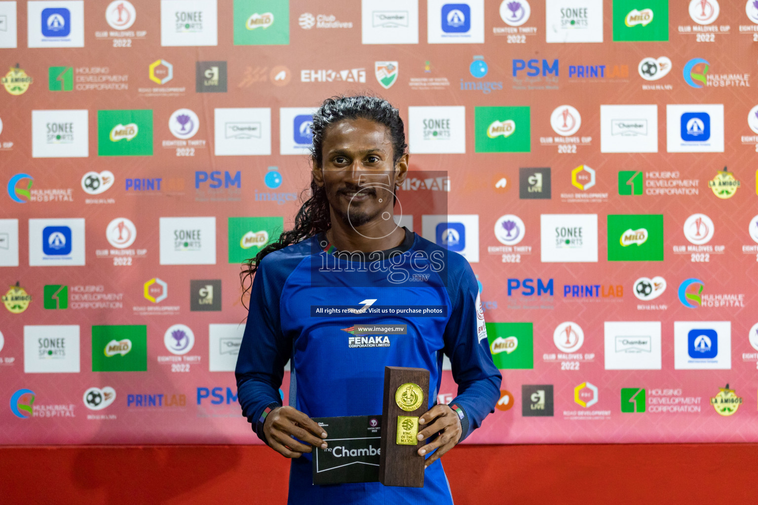 Team Fenaka vs Club Airports in Club Maldives Cup 2022 was held in Hulhumale', Maldives on Tuesday, 18th October 2022. Photos: Mohamed Mahfooz Moosa/ images.mv