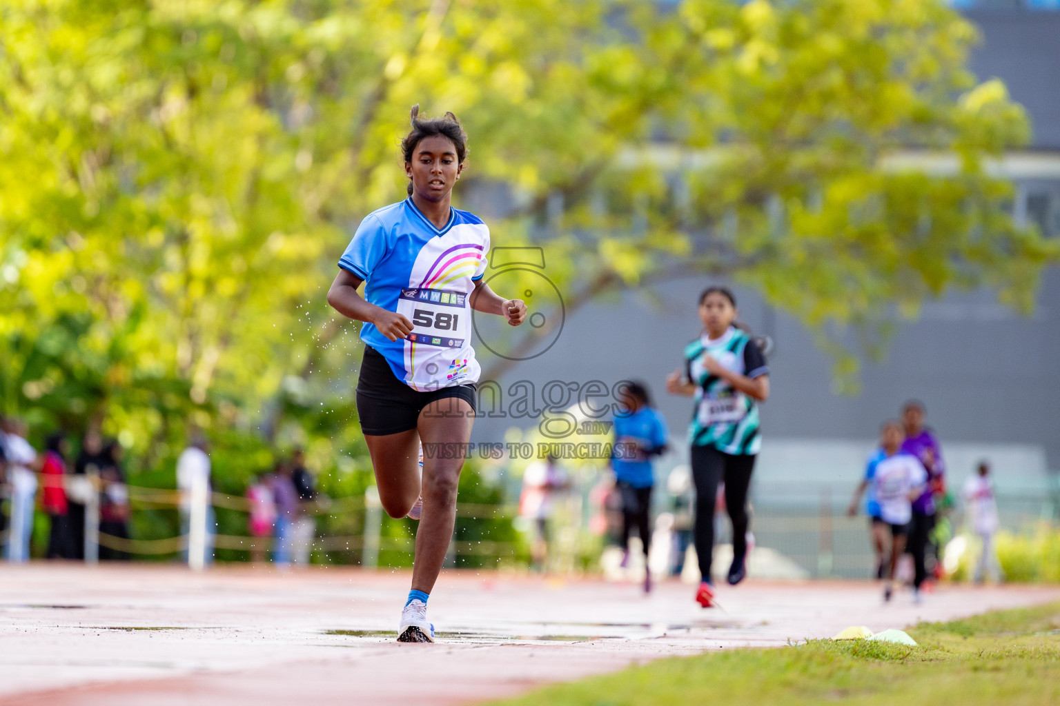 Day 1 of MWSC Interschool Athletics Championships 2024 held in Hulhumale Running Track, Hulhumale, Maldives on Saturday, 9th November 2024. 
Photos by: Ismail Thoriq, Hassan Simah / Images.mv