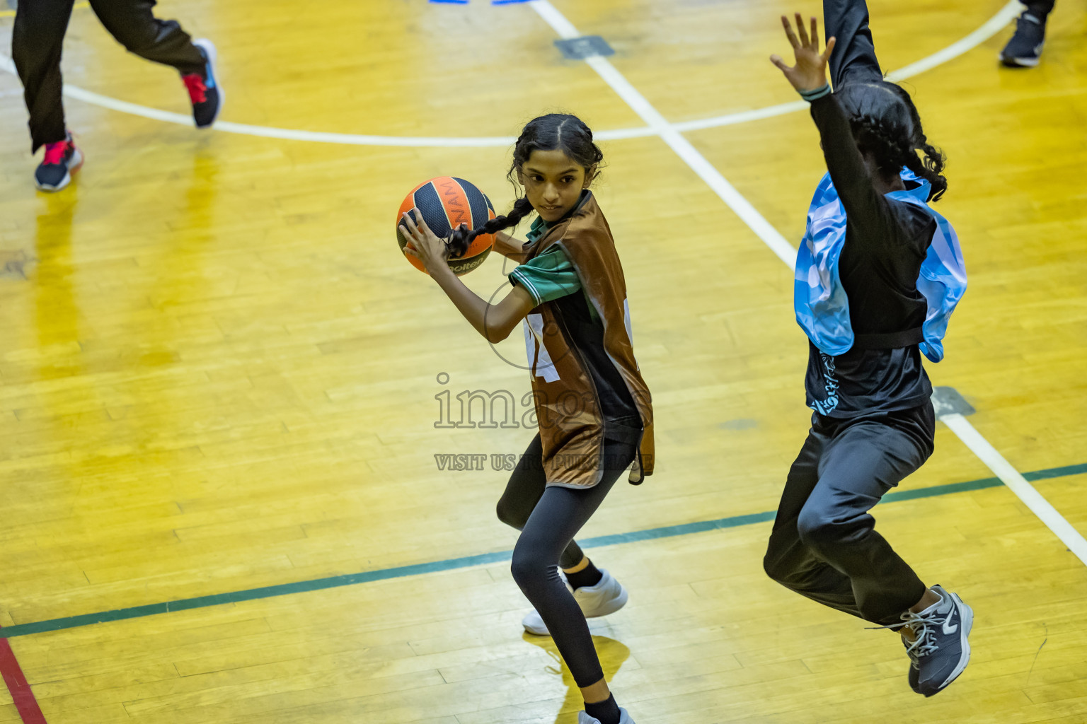 Day 12 of 25th Inter-School Netball Tournament was held in Social Center at Male', Maldives on Thursday, 22nd August 2024.