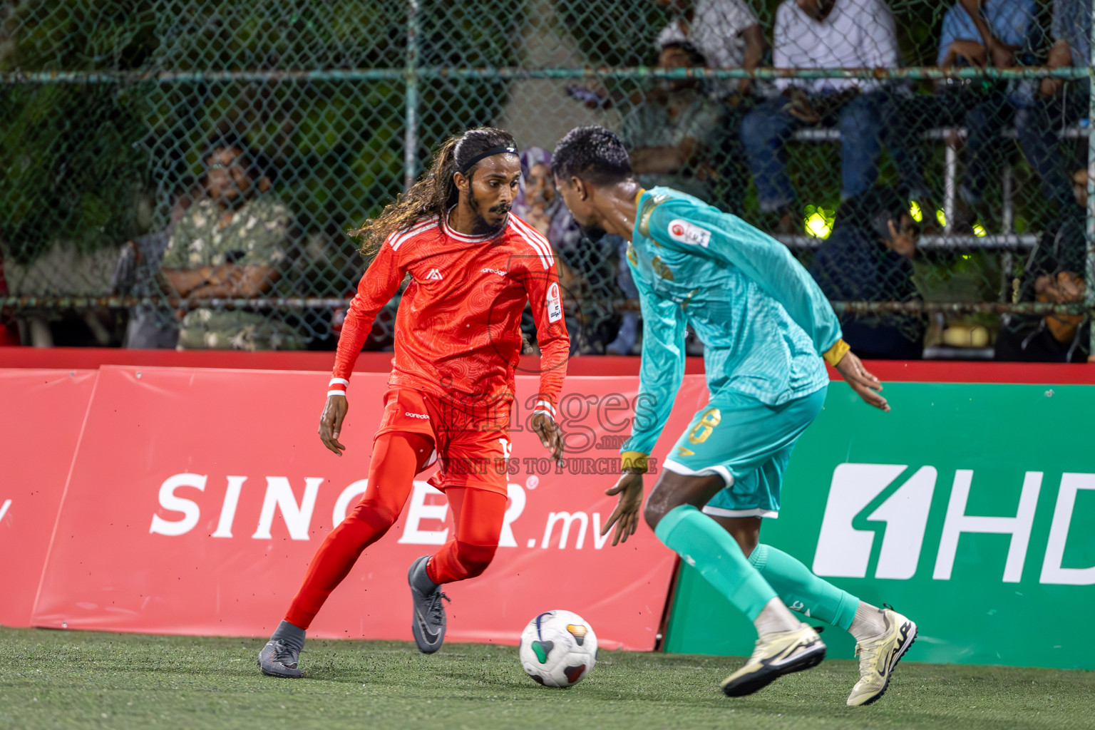 Maldivian vs Ooredoo in Club Maldives Cup 2024 held in Rehendi Futsal Ground, Hulhumale', Maldives on Thursday, 3rd October 2024.
Photos: Ismail Thoriq / images.mv