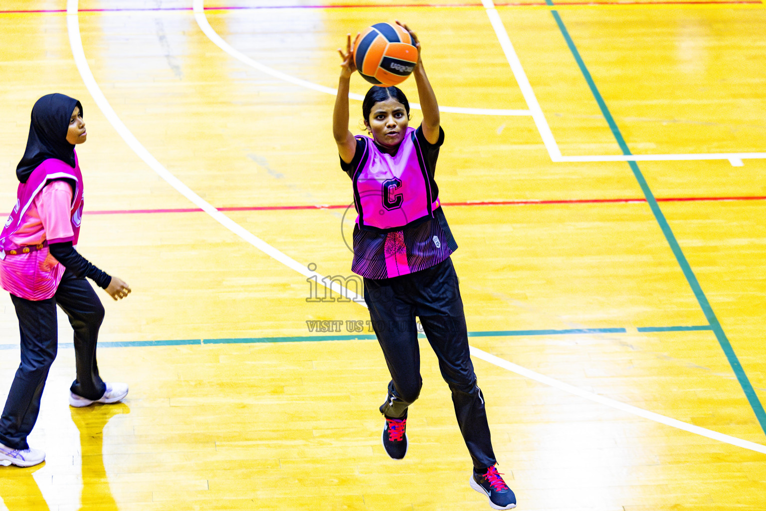 Day 5 of 21st National Netball Tournament was held in Social Canter at Male', Maldives on Sunday, 13th May 2024. Photos: Nausham Waheed / images.mv